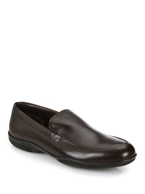 prada slippers mens|prada men's slip on shoes.